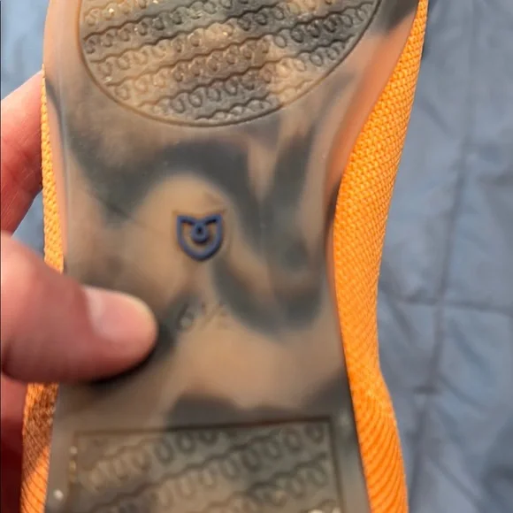 Rothy's Orange Flats Comfortable Slip-On Loafers - Picture 3 of 3